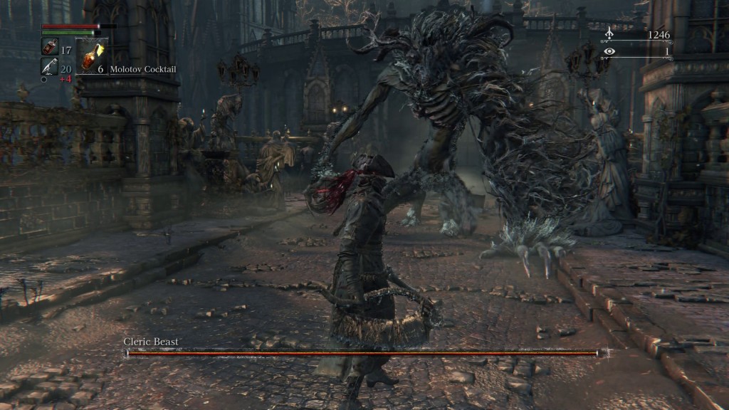 bloodborne-how-to-kill-first-boss-cleric-beast