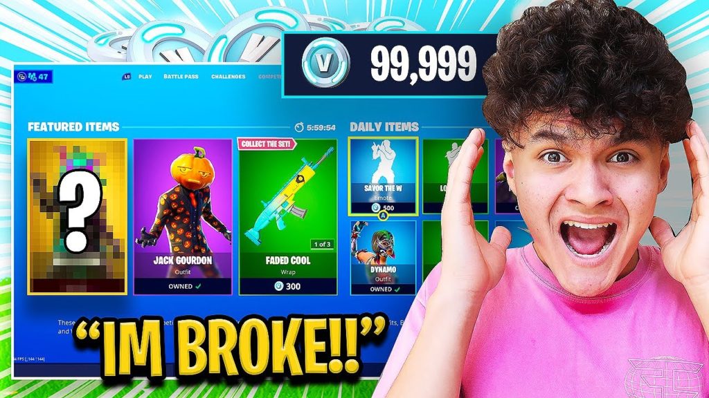 Jarvis Kaye is broke