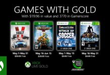 Games with Gold mais 2020