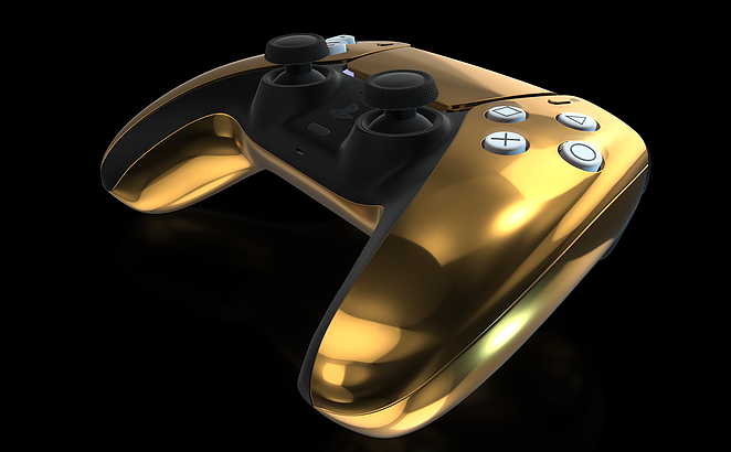 PS5 DualSense kuldne