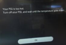 Meeldetuletus, et PS5 vajab korralikku ventilatsiooni PS5