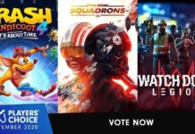 Anna oma hääl parimale oktoobris ilmunud mängule