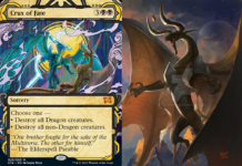 Uue “Magic: The Gatheringi” kaardi looja varastas draakoni Crux of Fate
