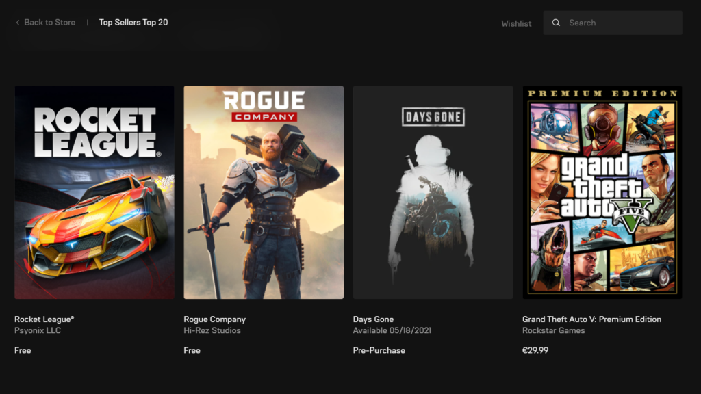 Epic Games Store