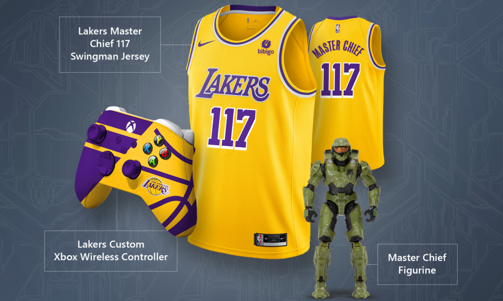 Xbox Lakers Master Chief Halo Infinite