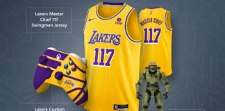 Xbox Lakers Master Chief Halo Infinite