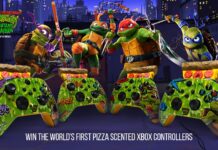 Pizza-Scented Xbox and TMNT: Mutant Mayhem Controller